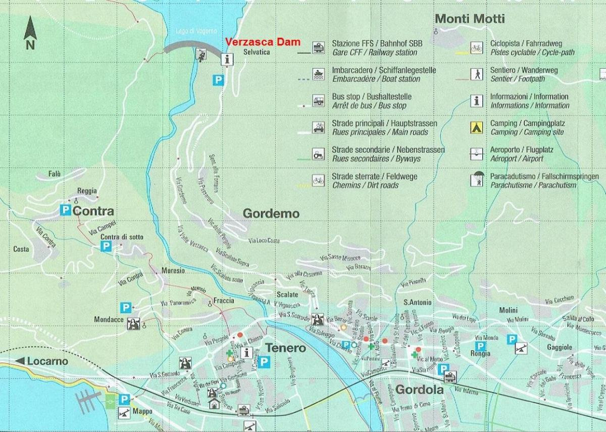 karta över campingen schweiz